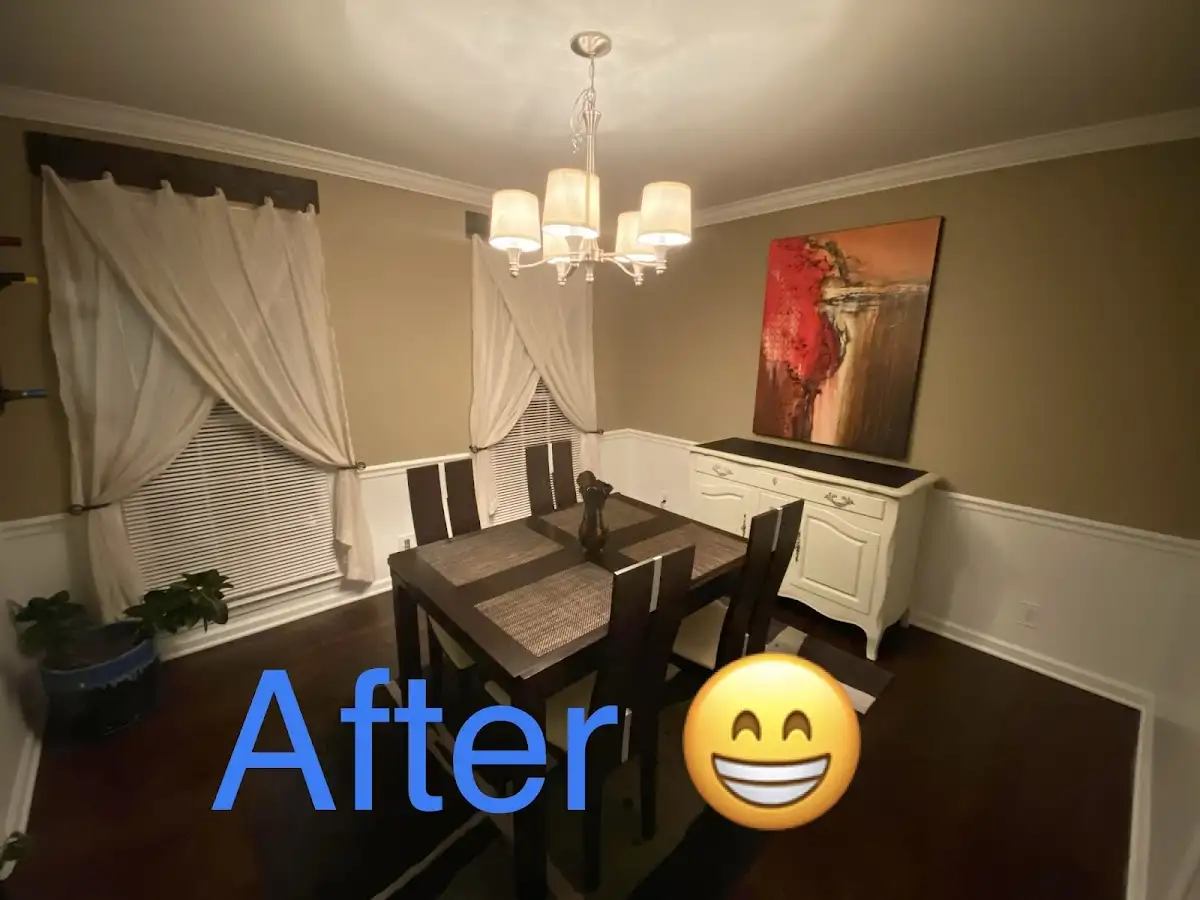 Professional dining room restoration after water damage in Clemson University